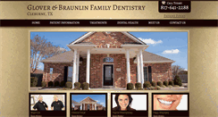 Desktop Screenshot of mycleburnedentist.com